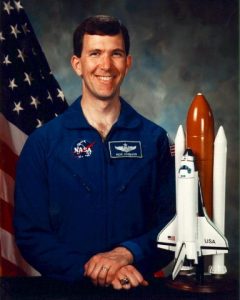 NASA Official Photo of Rick Husband. Image credit Wikimedia