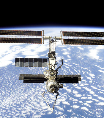 The Space Station can now wave goodbye to departing spacecraft. Image credit Canadian Space Agency
