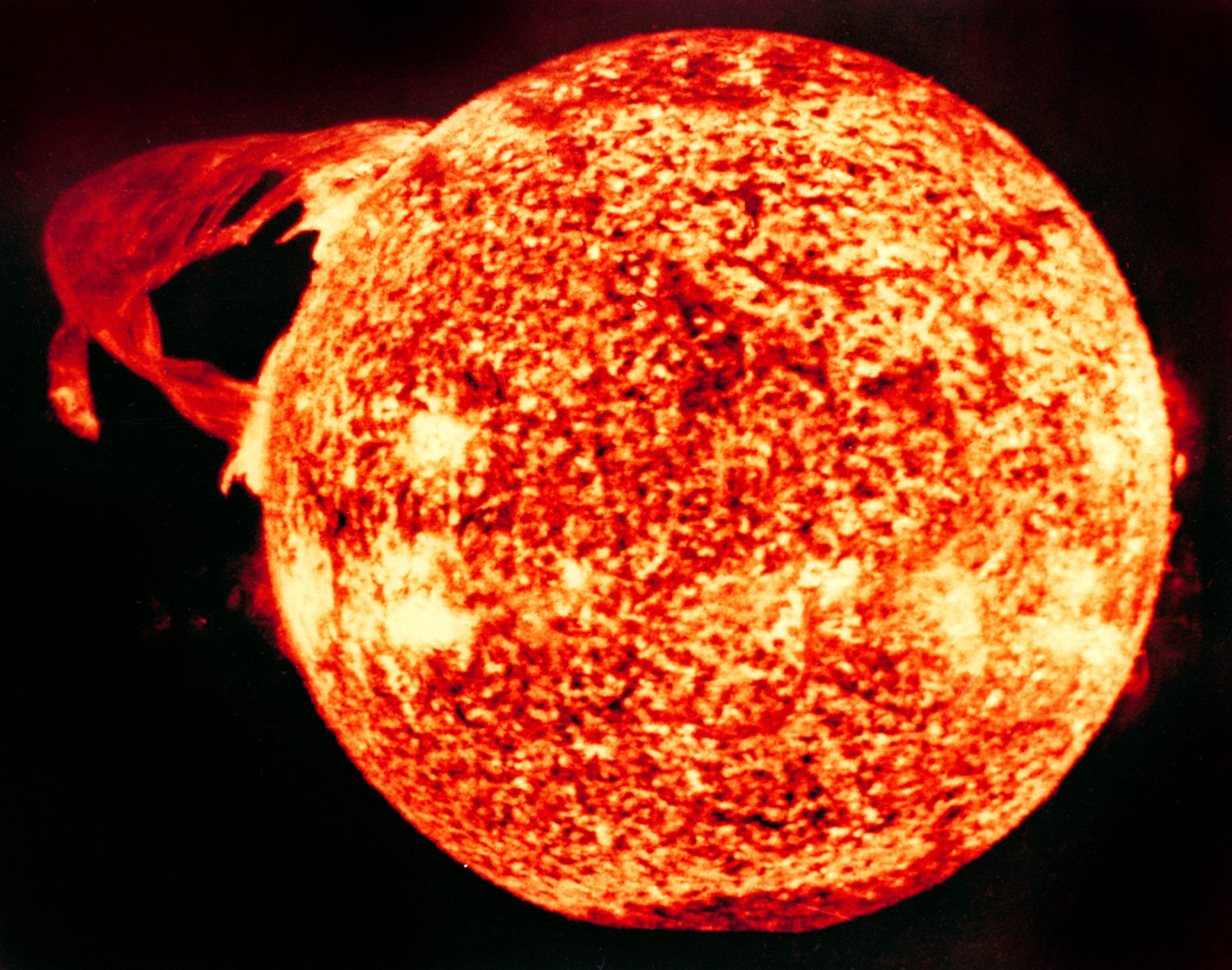 Skylab solar flare