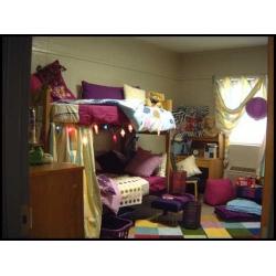 What do you want your dorm room to look like? Image credit Chegg Blog