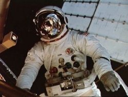 Jack Lousma during EVA #1. Image credit Astronautix