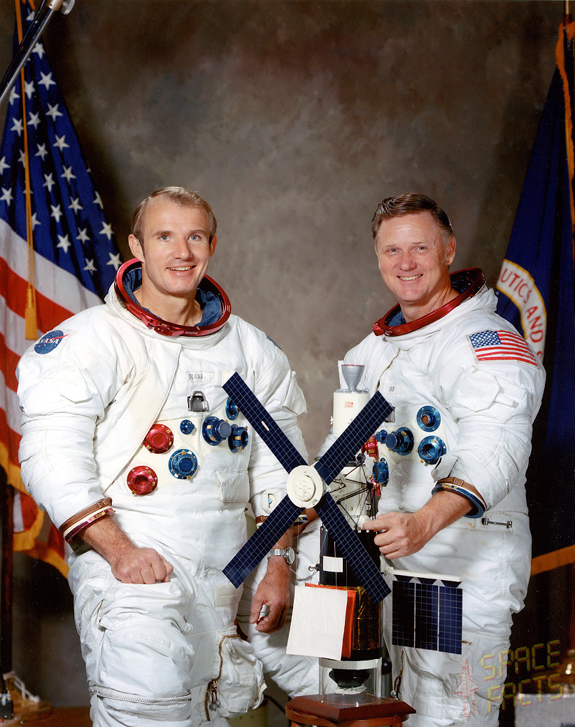 The Skylab Rescue Crew. Image credit SpaceFacts.de