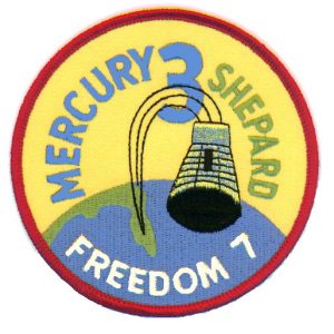 Freedom 7 Patch. Image credit NASA
